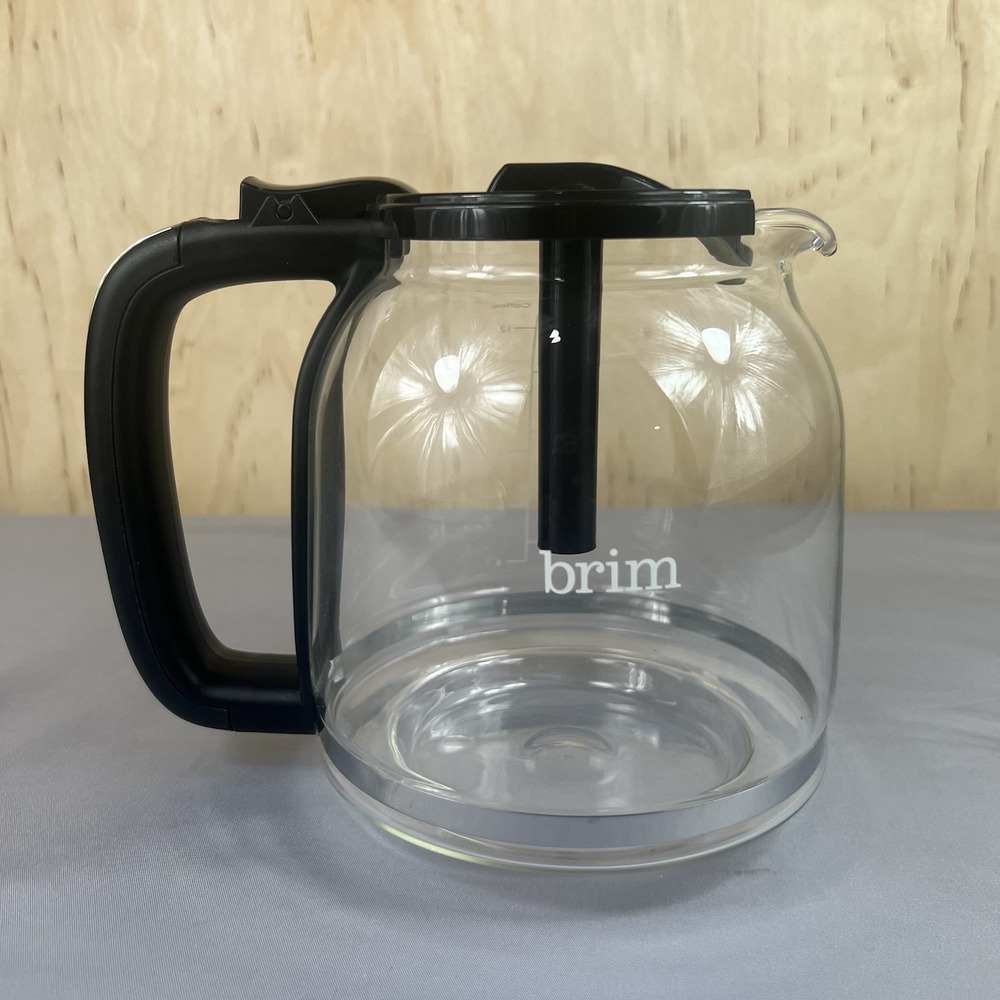 Brim 12-Cup Glass Coffee Carafe Replacement Pot Drip Coffee Maker Decanter